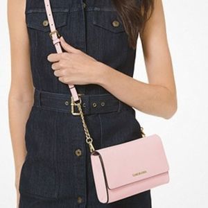 MICHAEL KORS Saffiano Leather 3-in-1 Crossbody NWT